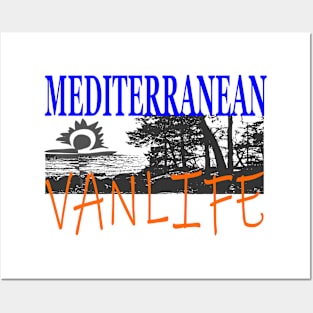 Mediterranean Vanlife Posters and Art